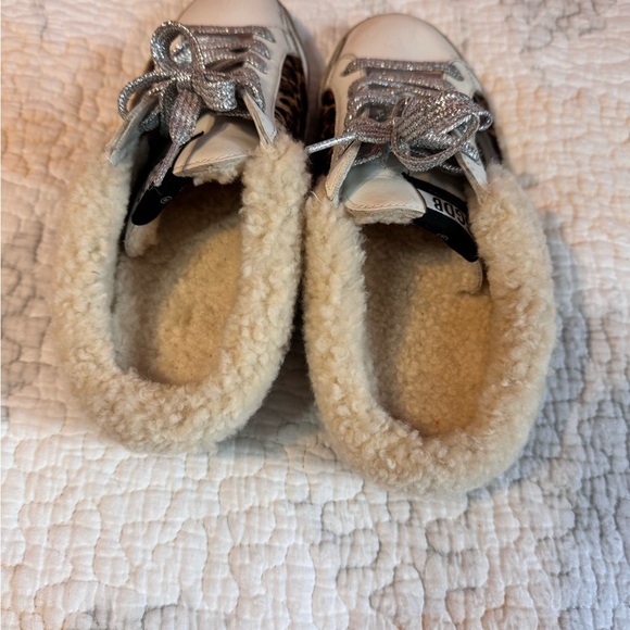 GGDB/SSTAR White and Leopard Print Shoes - Picture 13 of 17